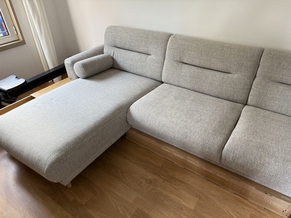 Sofá Ikea LANGARYD 3 lugares com chaise long