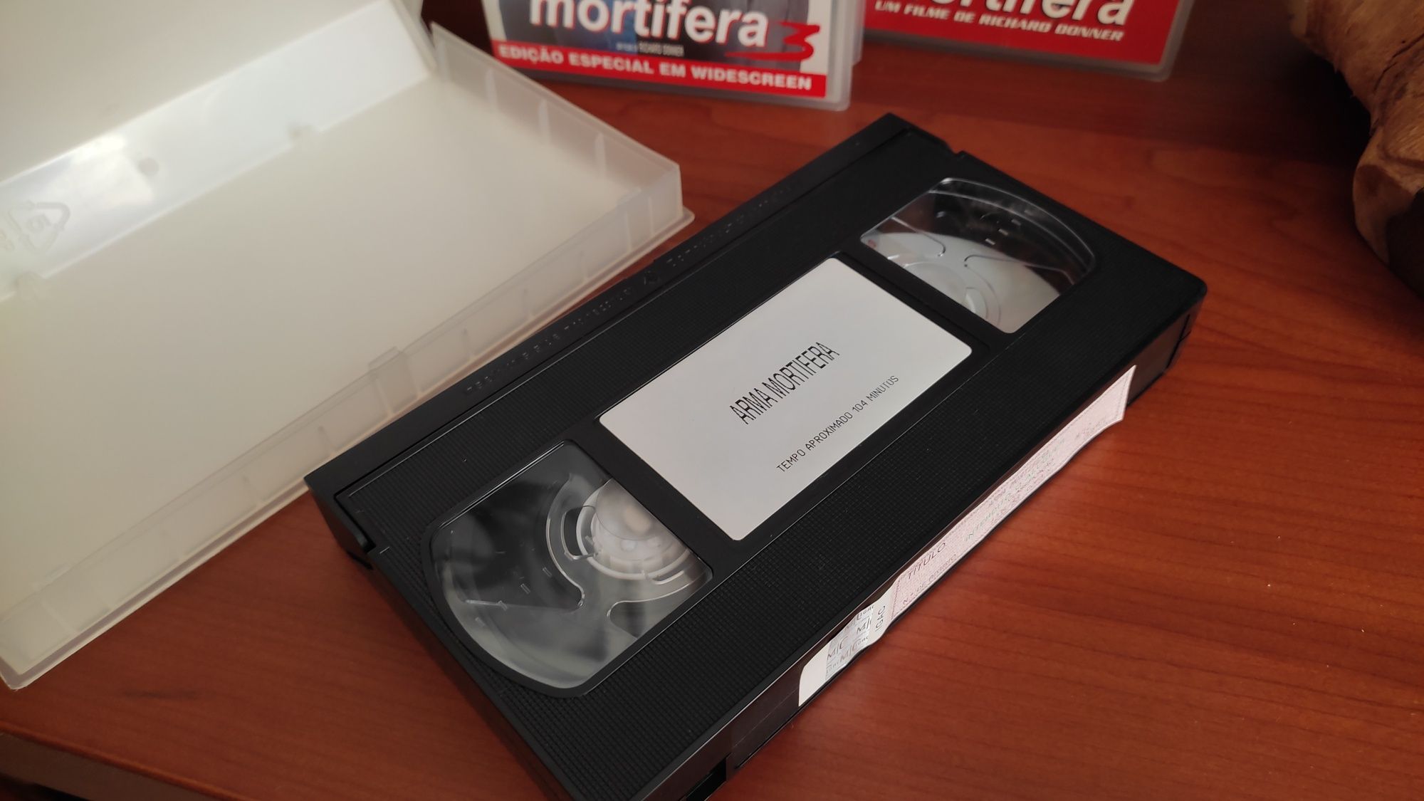 Arma Mortífera 1, 2, 3 e 4 VHS