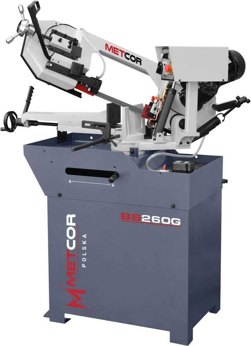 PRZECINARKA Taśmowa Piła do METALU Metcor BS260G
