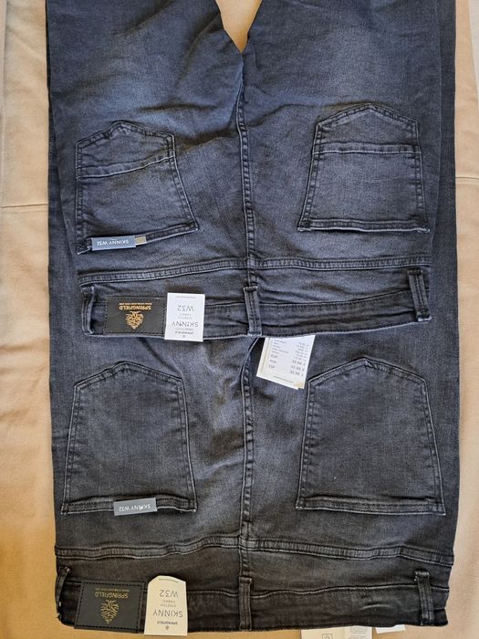 Jeans Springfield homem 42 Pretas