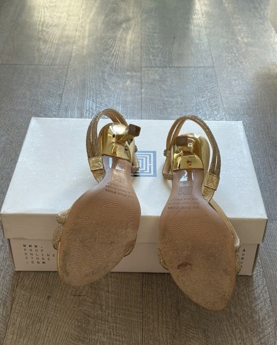 Sandálias altas Prof