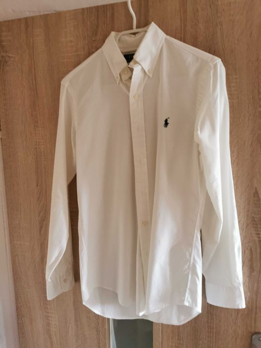 Biała koszula męska Ralph Lauren rozmiar XS