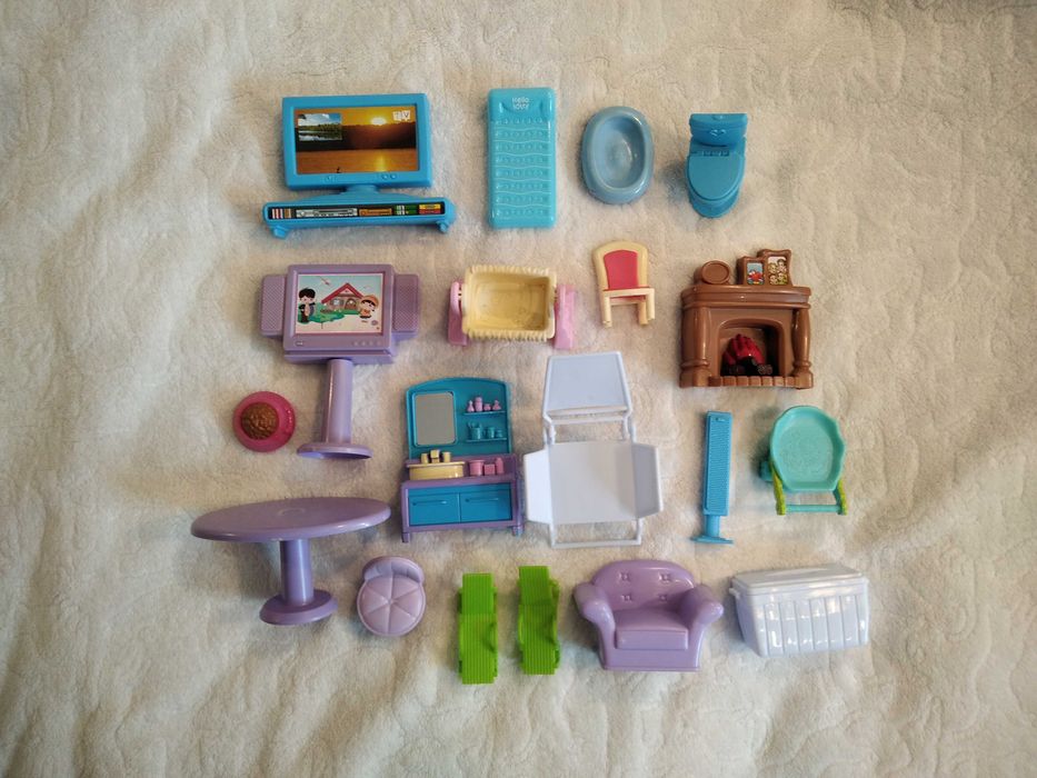 Mebelki dla lalek zestaw duży promocja 40