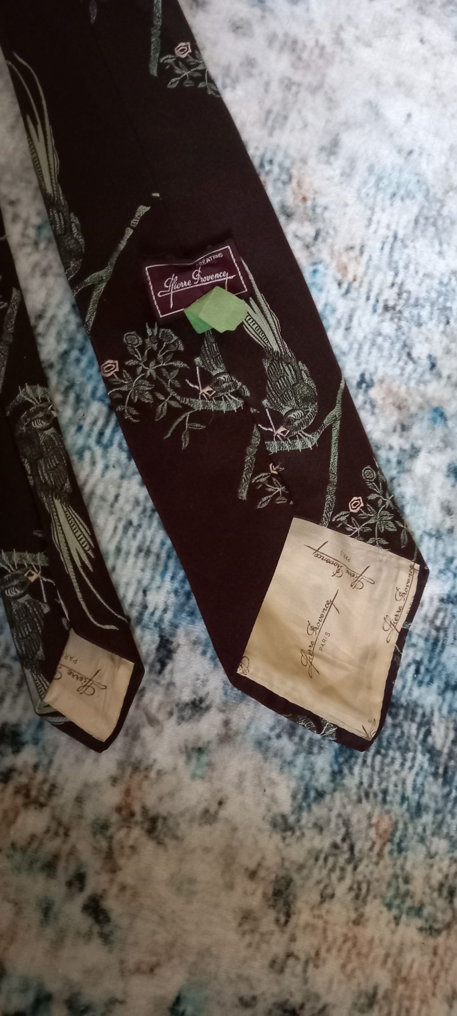 Krawat męski retro Pierre provance