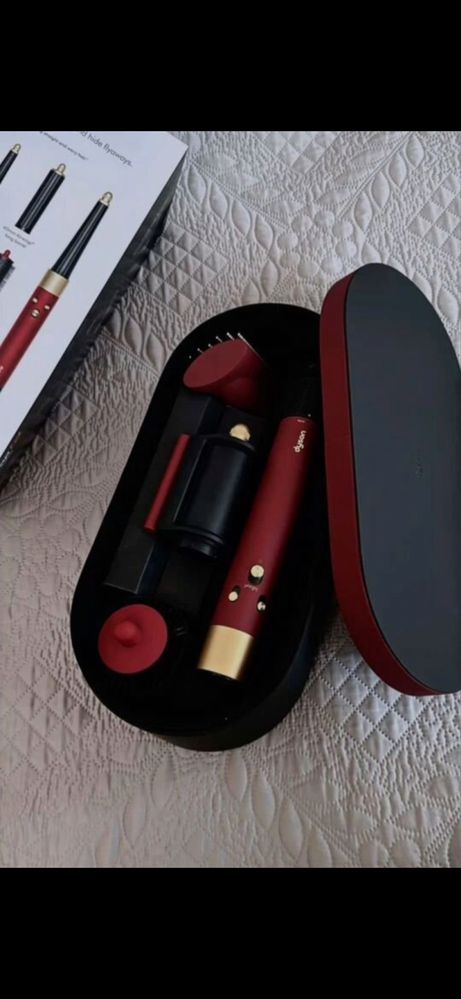 Airwrap i.d. HS08 Straight & Wavy Red Velvet/Gold з Bluetooth