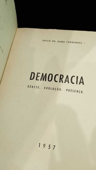 Democracia 1957 Vasco da Gama Fernandes