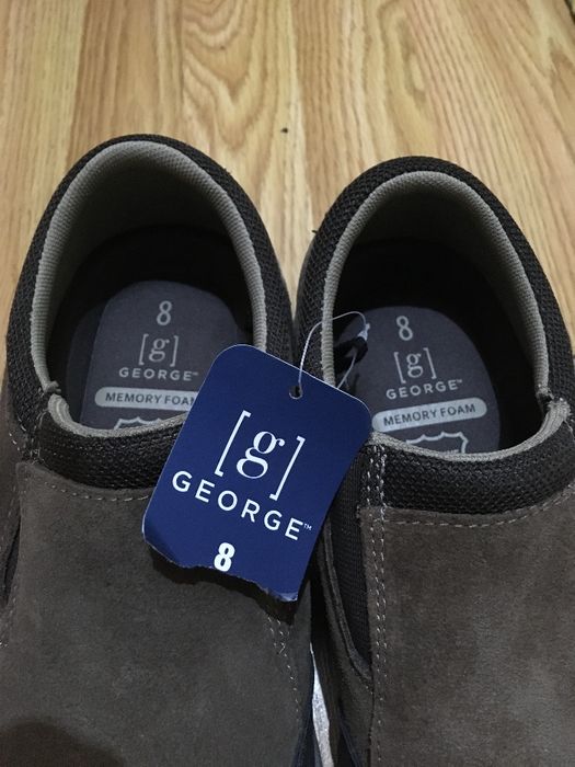 туфлі чоловічі George-замша-нубук-нові