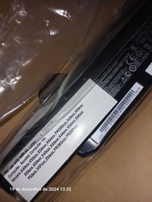 Bateria asus nova