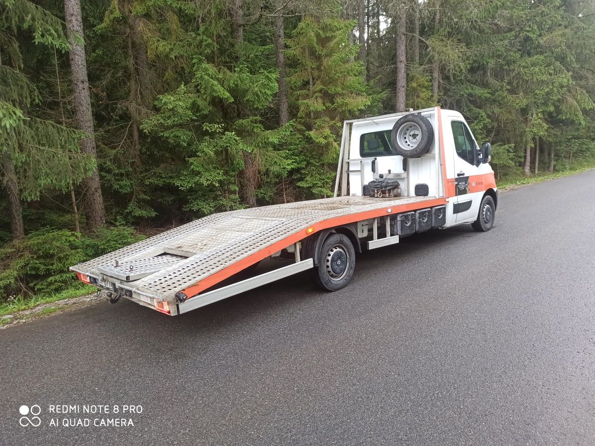 Autolaweta Renault master 2012 rok laweta