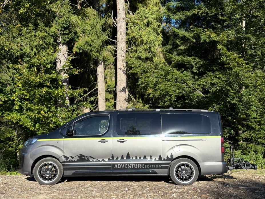 Citroen Spacetourer Vip 8 os. Zamiana na kampera