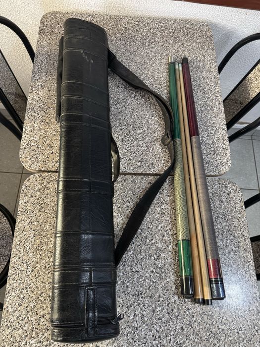 Taco + mala de snooker