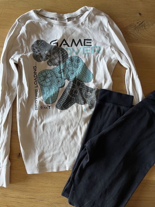 Piżamka chłopięca H&M r 8-10 lat
