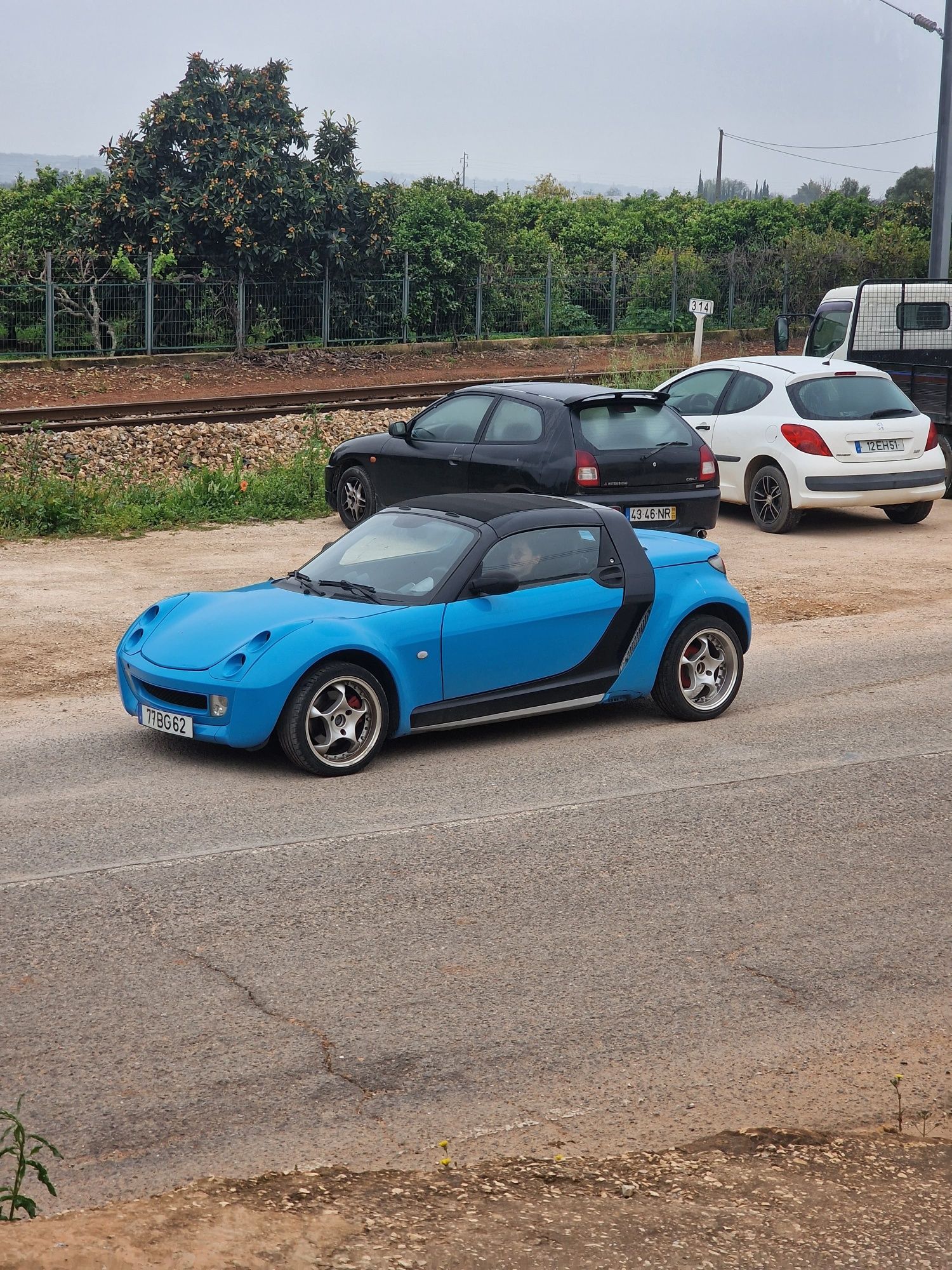 SMART roadster Azul