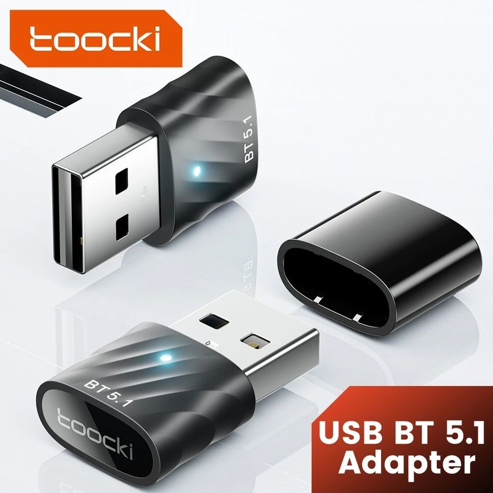 Toocki USB Bluetooth 5.1 адаптер Донгл для ПК
