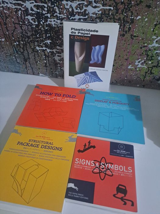 Lote 5  livros design valor 10