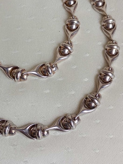 Komplet srebrny Naszyjnik i bransoletka