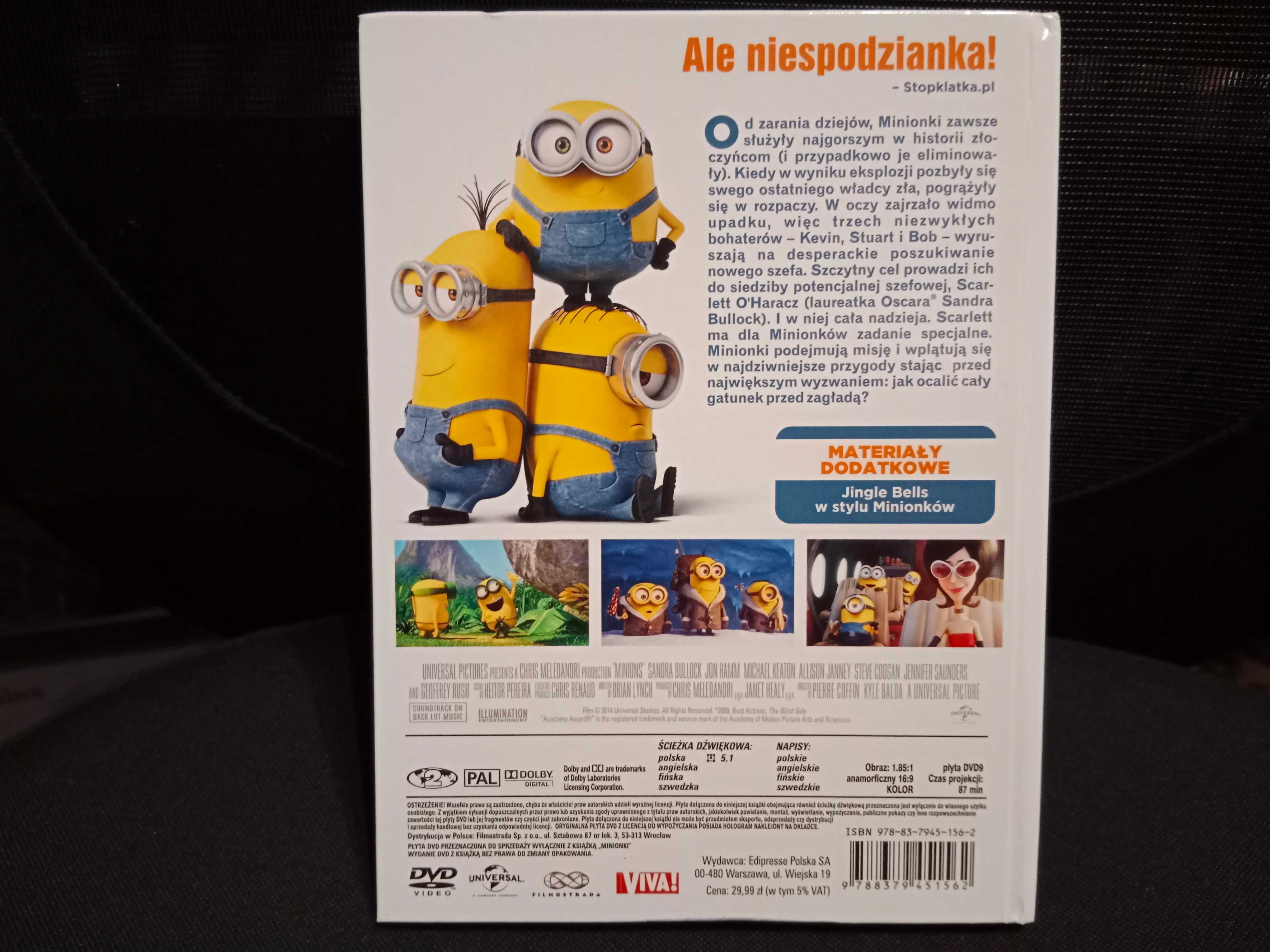 Minionki - Film (DVD, książeczka)