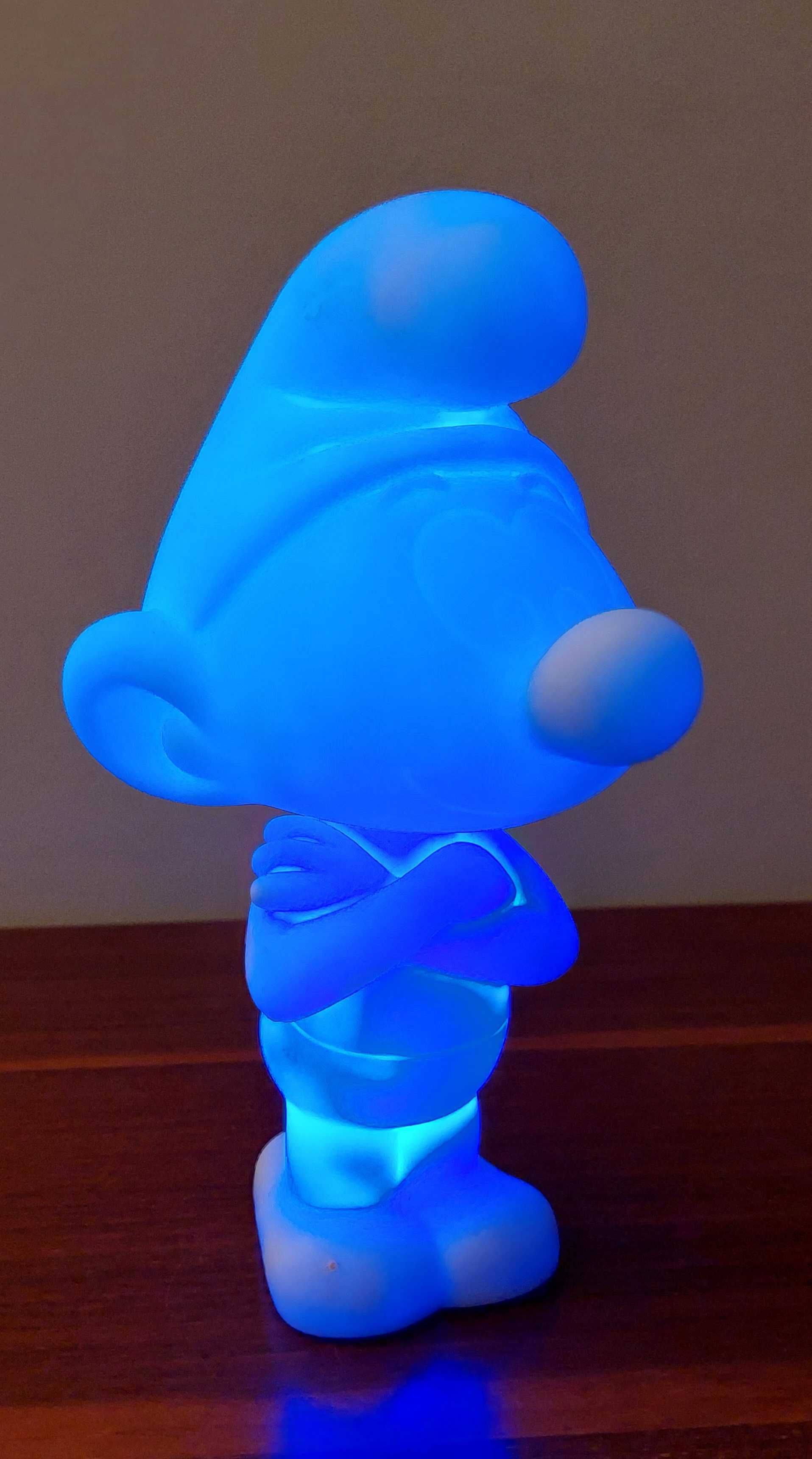 Smurf colorido grande