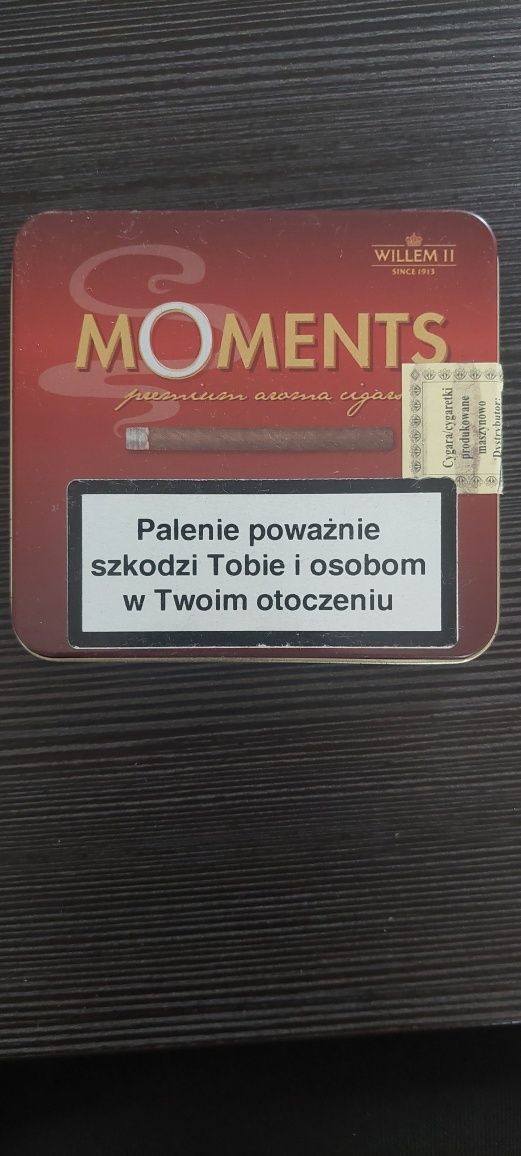 Papierośnica metalowa
