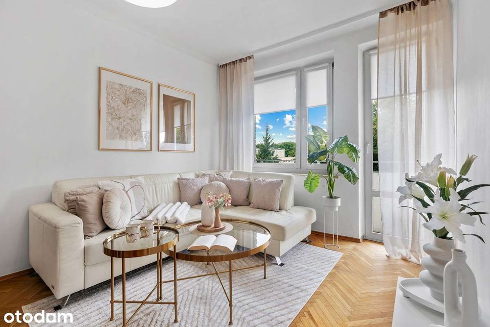 2 pokoje z dużym balkonem | po remoncie | METRO