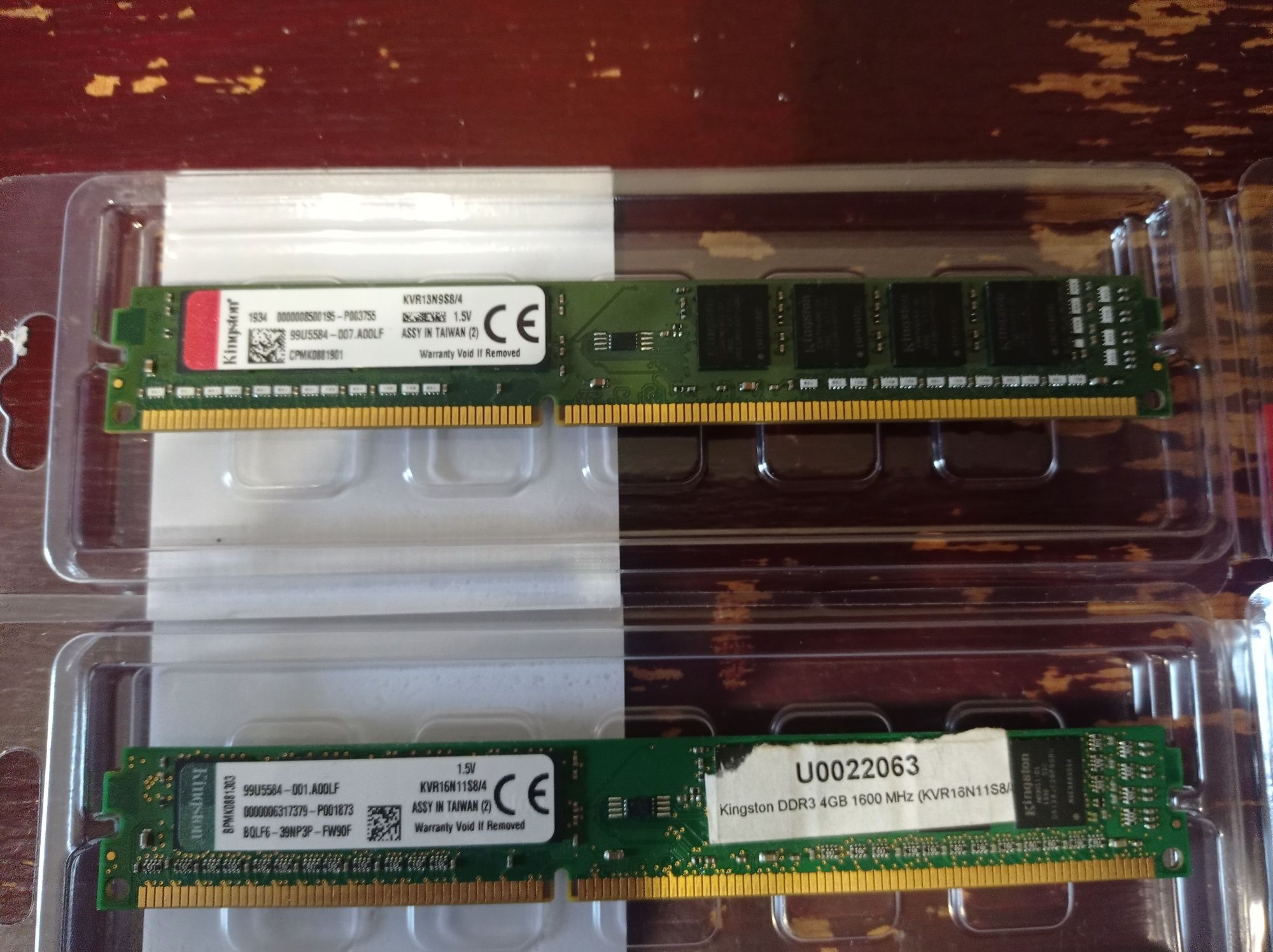 4+4Gb DDR3 Kingston ОЗУ оперативная память.