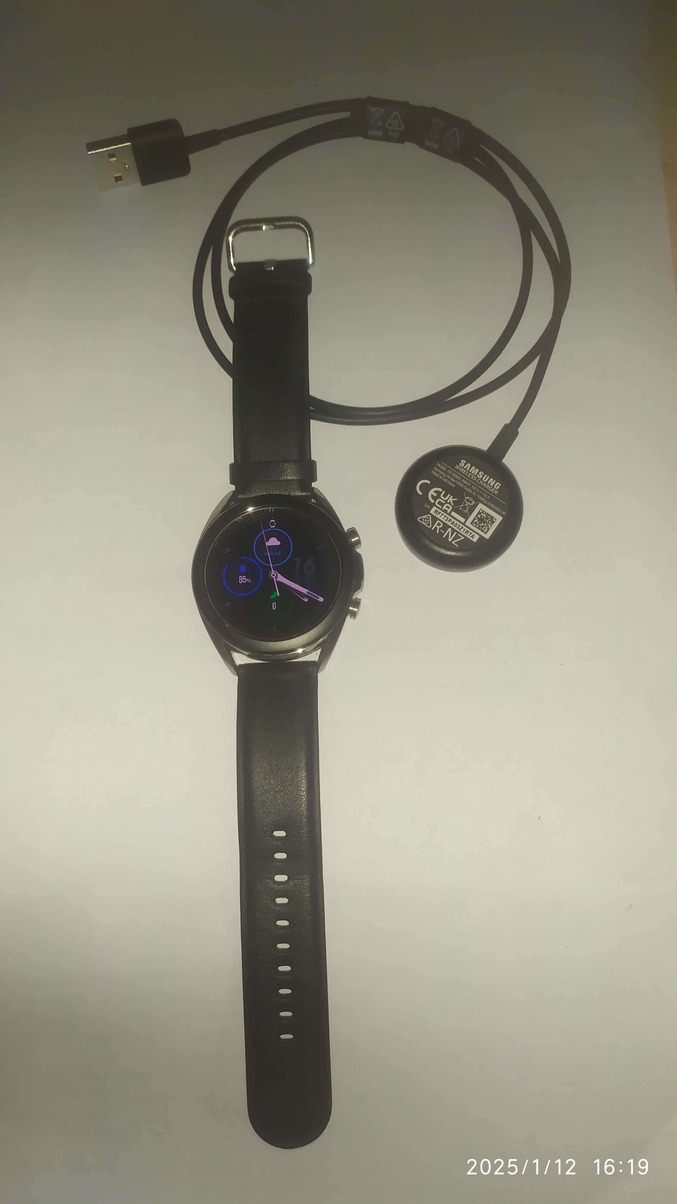 Zegarek SmartWatch Samsung Galaxy Watch 3 SM-R850 GPS 41 czarno srebrn