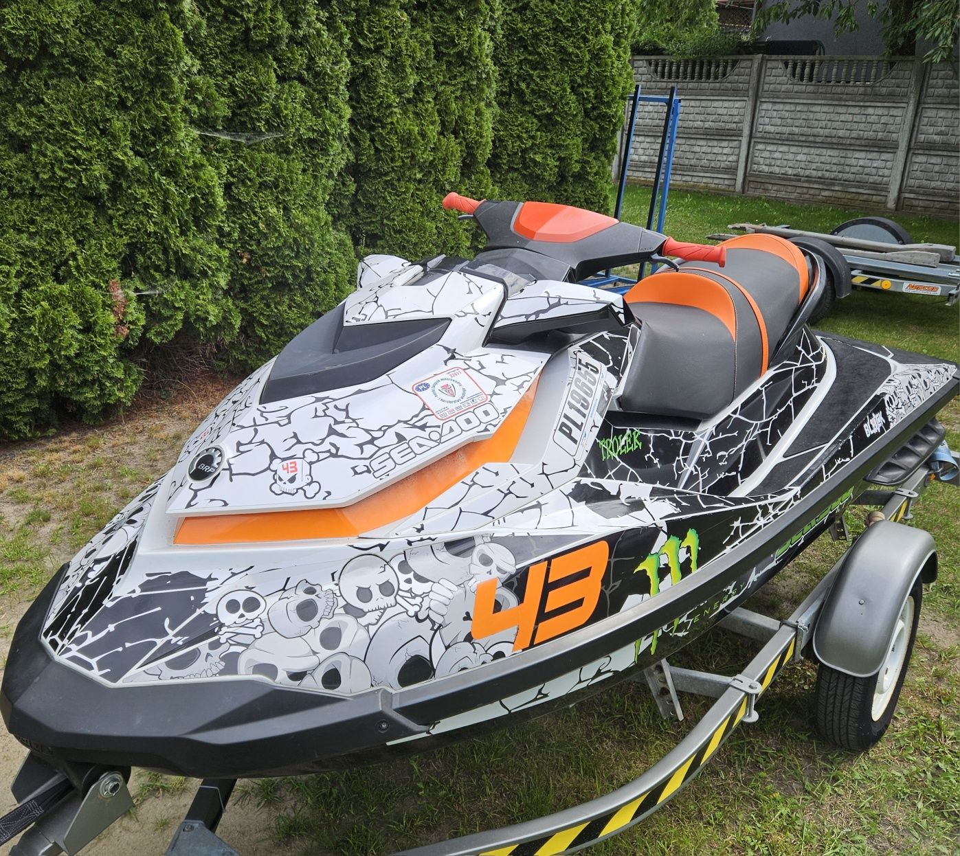 Skuter wodny Sea Doo Seadoo GTI 130/160KM 237mth IBR wsteczny