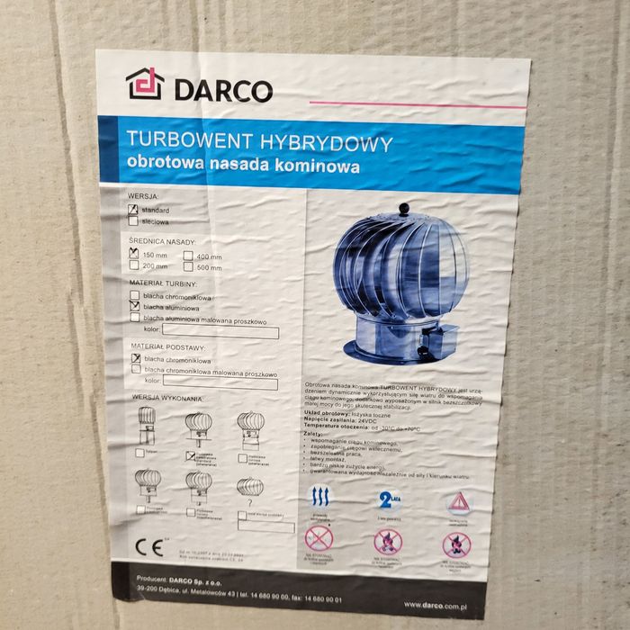 Nasada kominowa DARCO