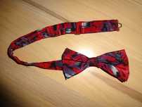TIE RACK made in UK oryg. kolorowa elegancka męska mucha muszka j.nowa