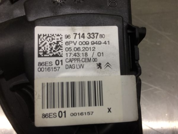 Pedal do acelerador PEUGEOT 208