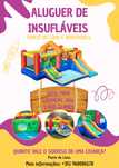 Insuflável com Piscina para Alugar (Festas)