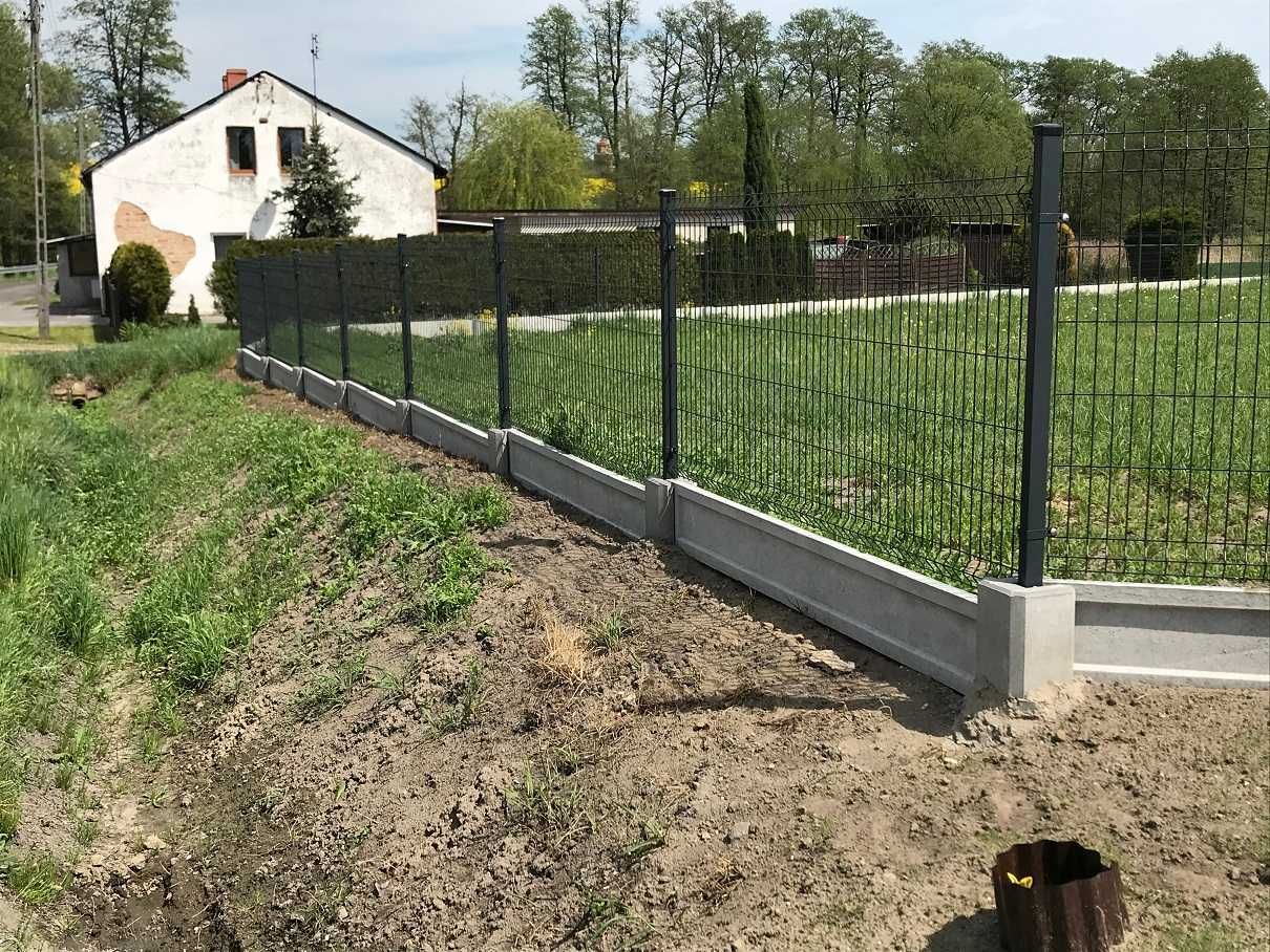 1mb gotowego ogrodzenia panelowego