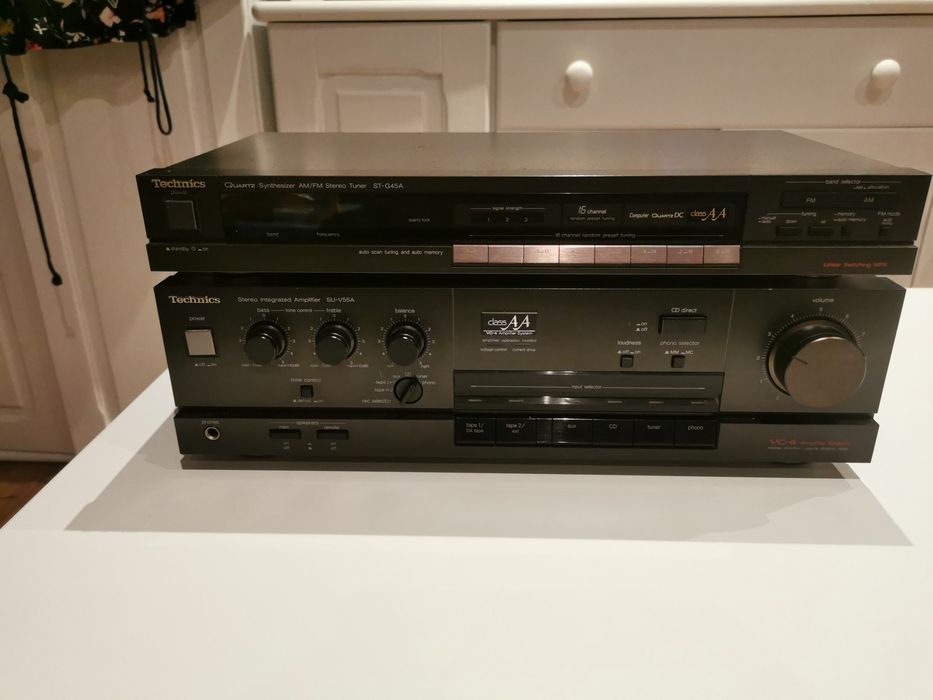 Wzmacniacz technics z radiem