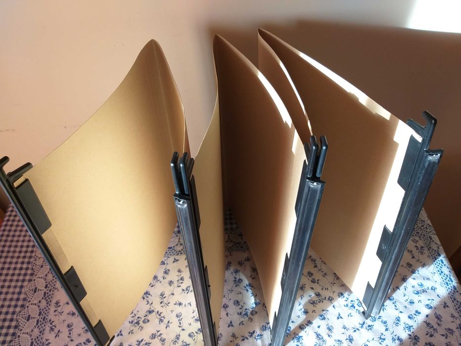 Pastas de arquivo suspensas
