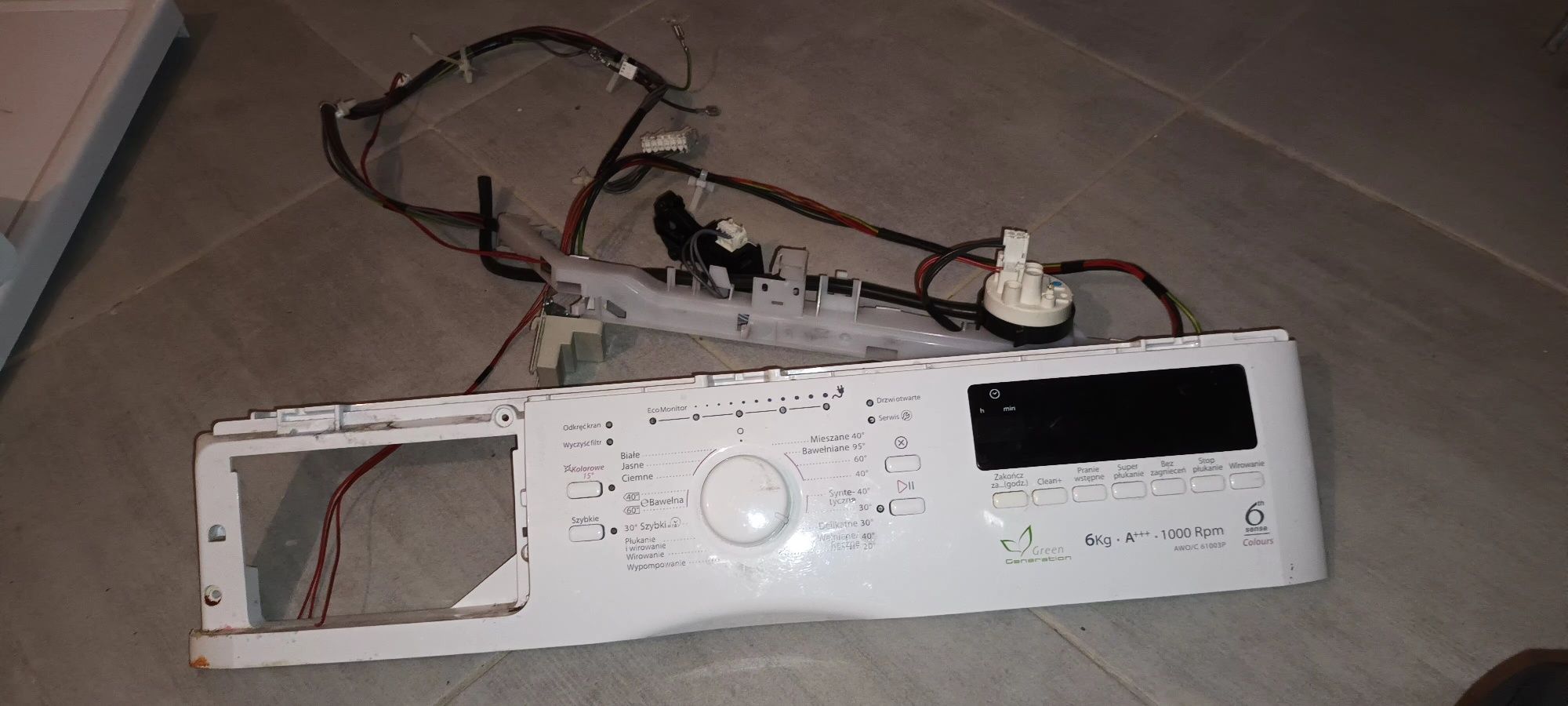 Pralka whirlpool AWO/C 61003P na czesci silnik pompka programator