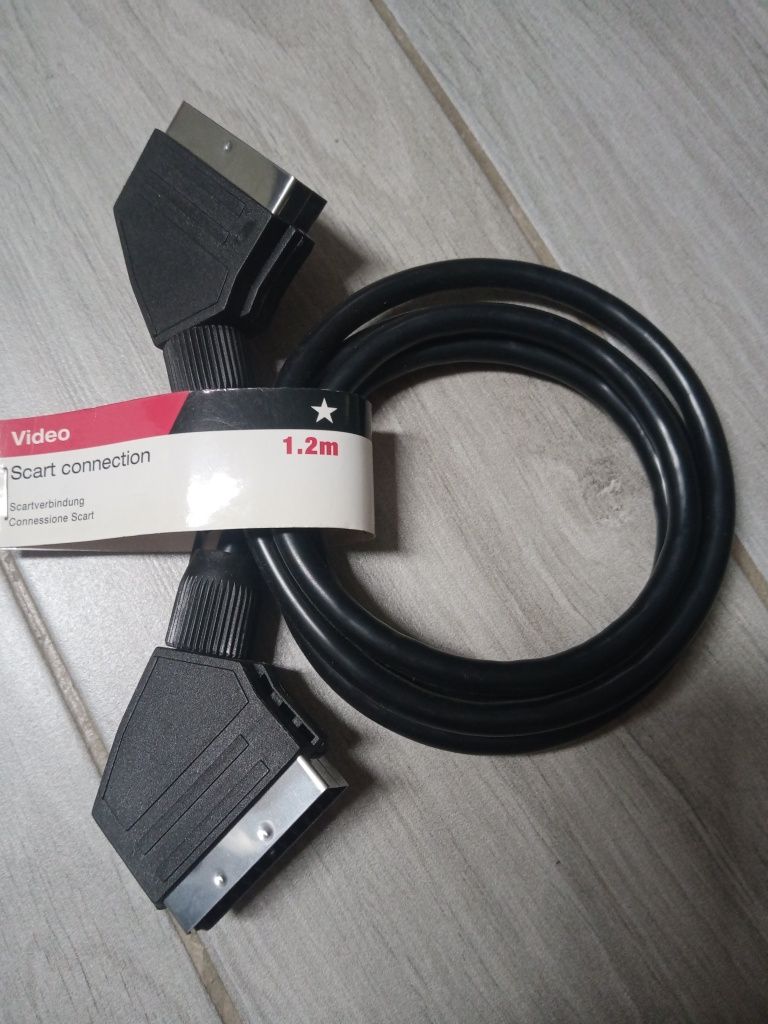 Kabel / Przewód Scart / Euro 1.2m Vivanco
