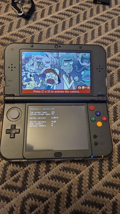New Nintendo 3DS XL +256gb sd | przerobiona | części zamienne i