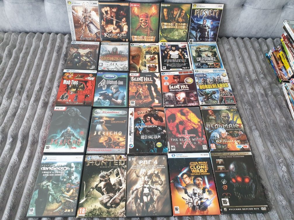 К продаже DVD игры на компьютер