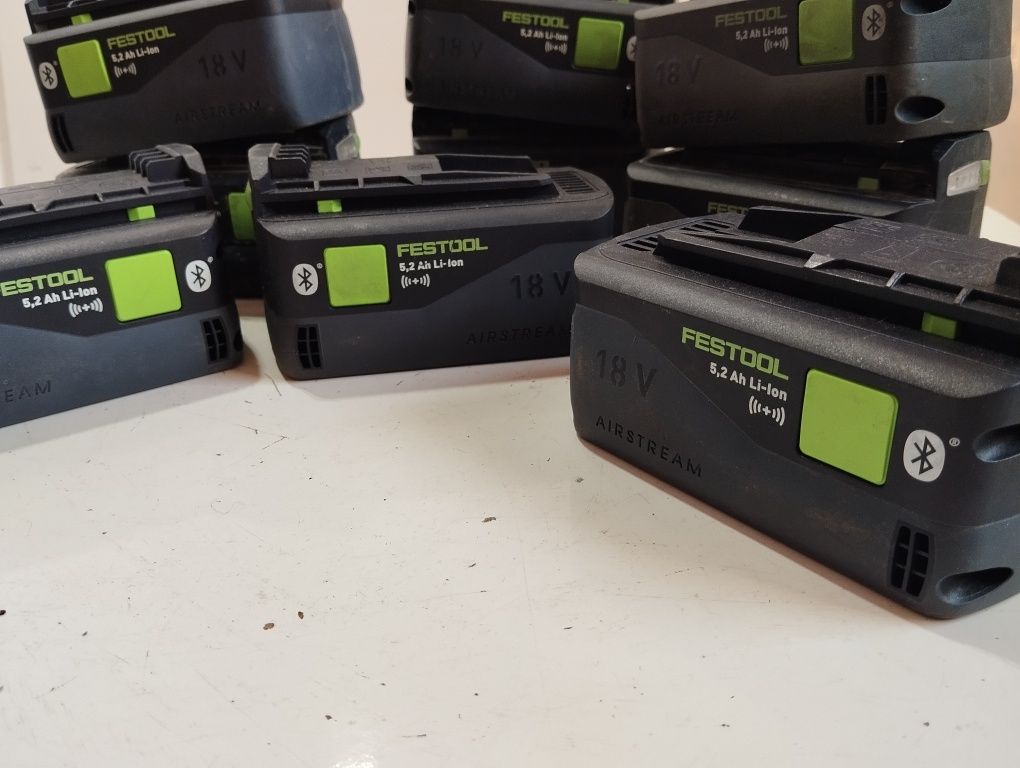 Festool 18v 5.2 ah bluetooth bateria aku akumulator