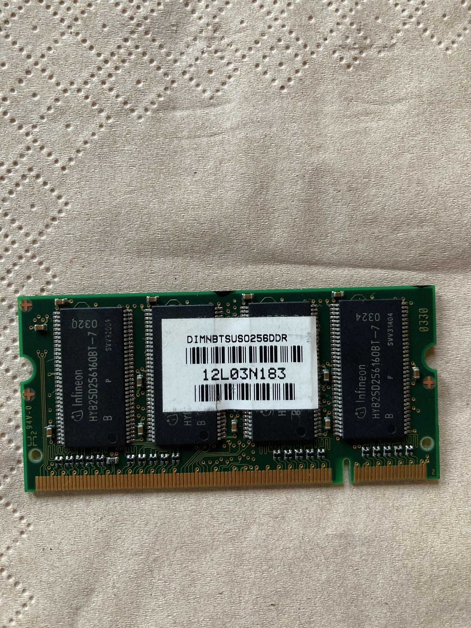 Memória SDRAM 256MB PC2100S Infineon