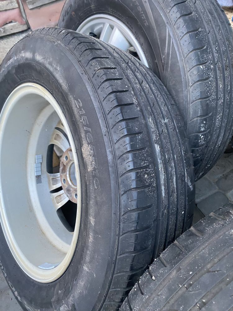 4 Колеса на алюмінєвих оригінальних дисках  16'' kia sportage 2 5x114