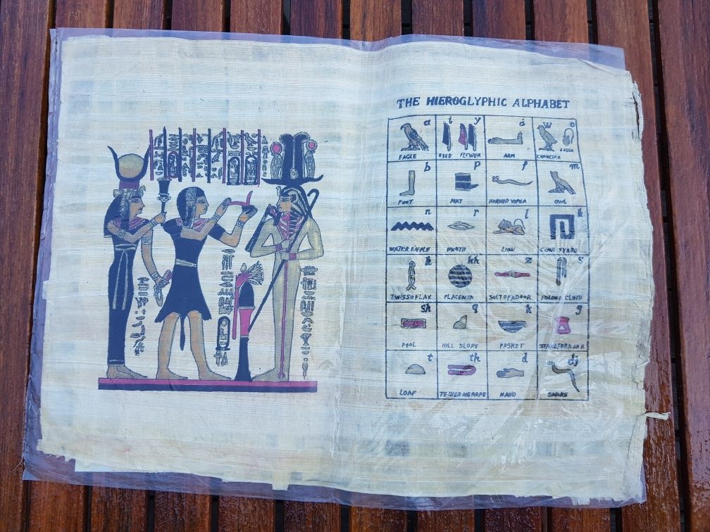 Papirus Papirusy egipskie oryginały