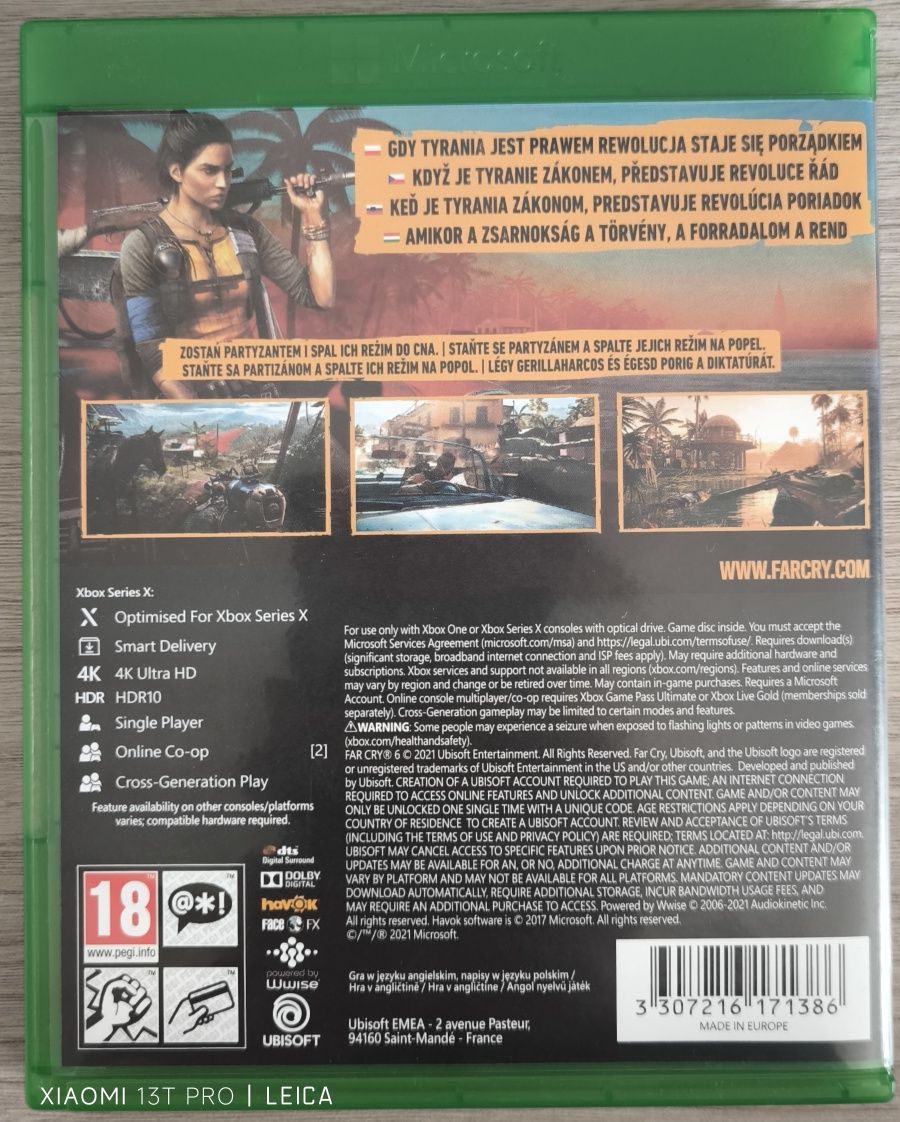 Farcry 6 Xbox One\ Series X