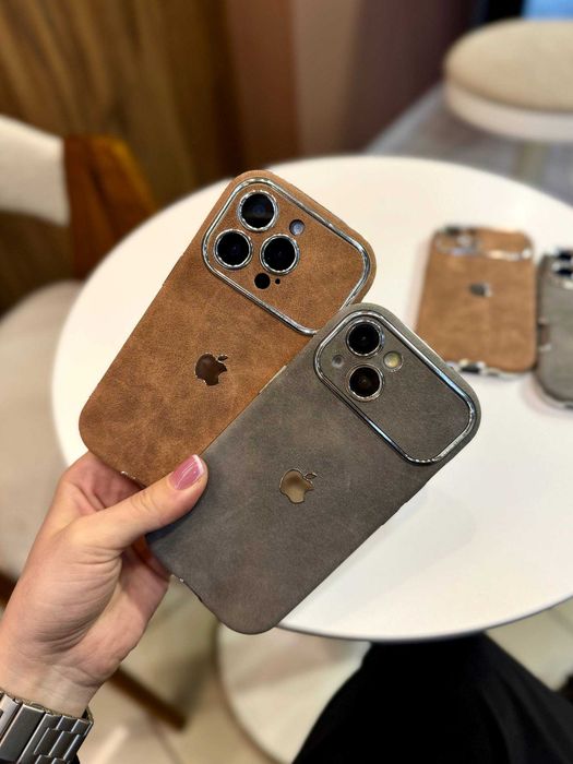 Чохол iPhone Pro Max чехол айфон про макс 15 / 16 велюр