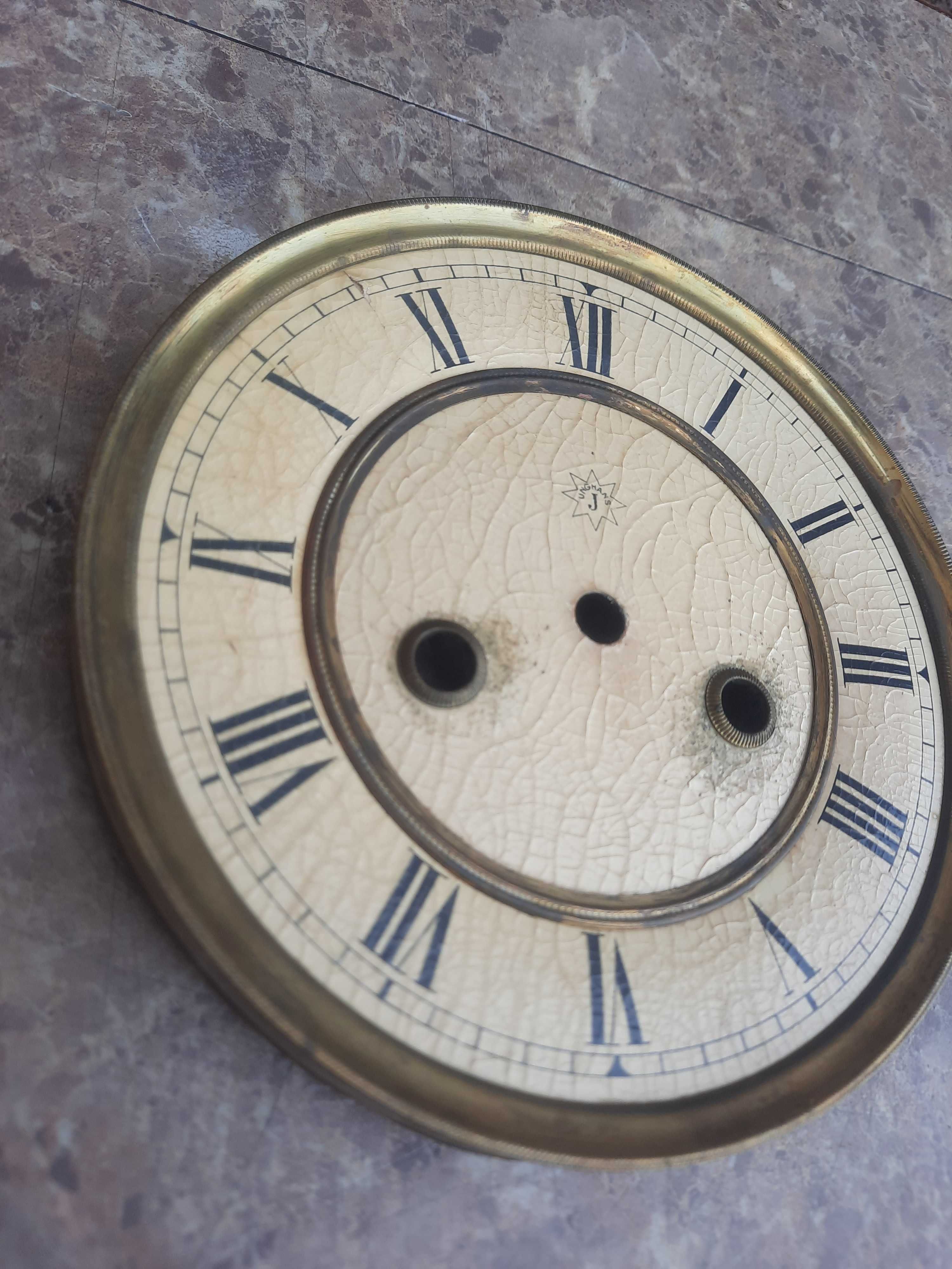 465 Tarcza zegara ściennego miniatury Junghans 14,5cm 49/27