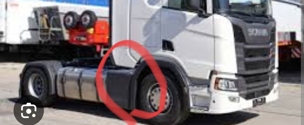 Skania накладка болотника Aktros обтікач