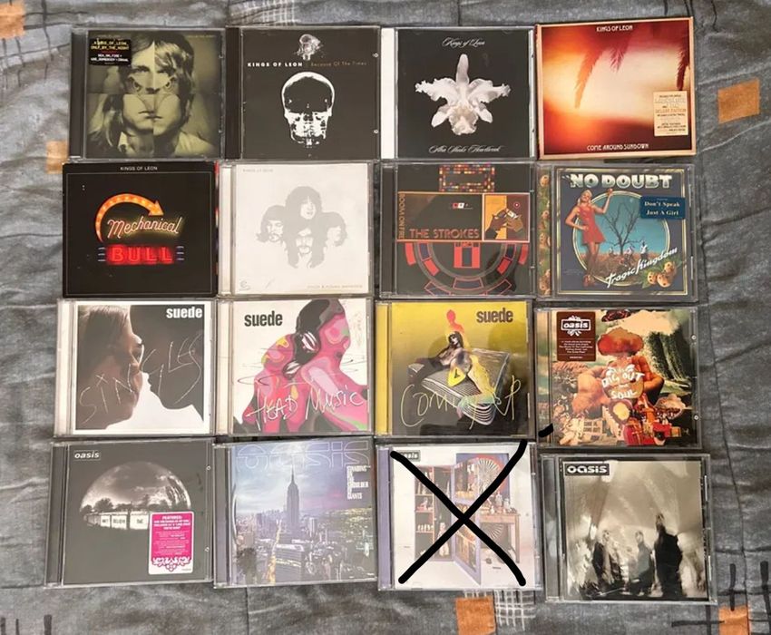 Rock cds como novos **