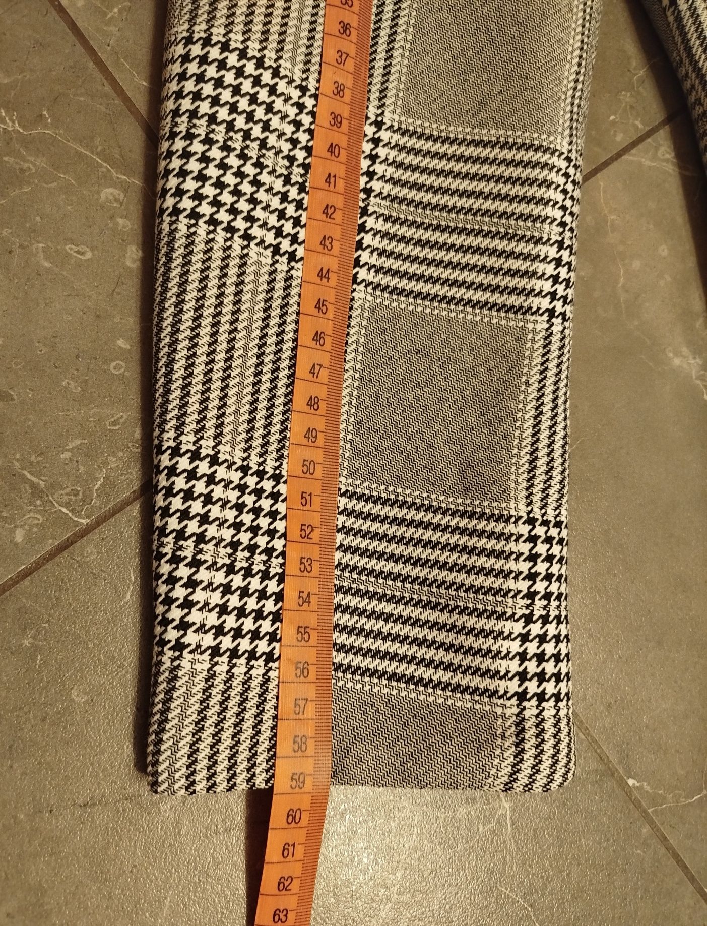Elegancki żakiet damski w pepitkę L/XL