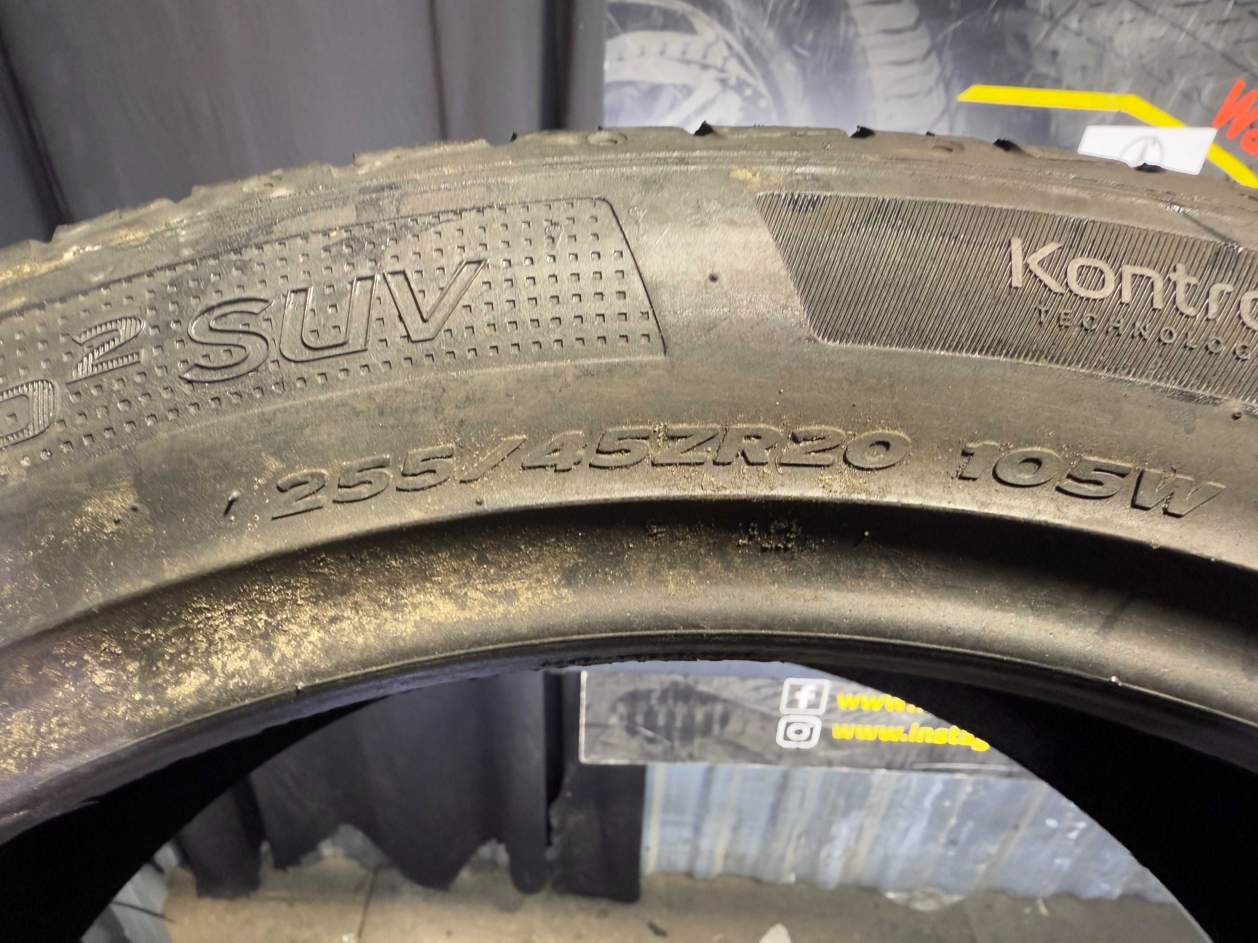Opony Letnie 255/45/20 HANKOOK VENTUS #390