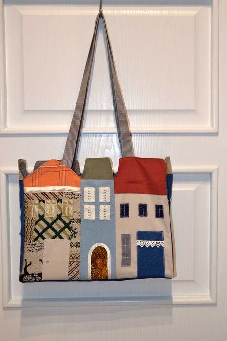 Oryginalna torba, torebka damska. Rękodzieło.